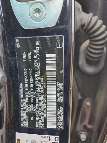 JTEBU5JR9K5681171 - 2019 TOYOTA 4RUNNER SR5/SR5 PREMIUM BLACK photo 13