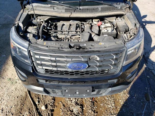 1FM5K8AR9HGC35054 - 2017 FORD EXPLORER POLICE INTERCEPTOR Екі түсті фото 12