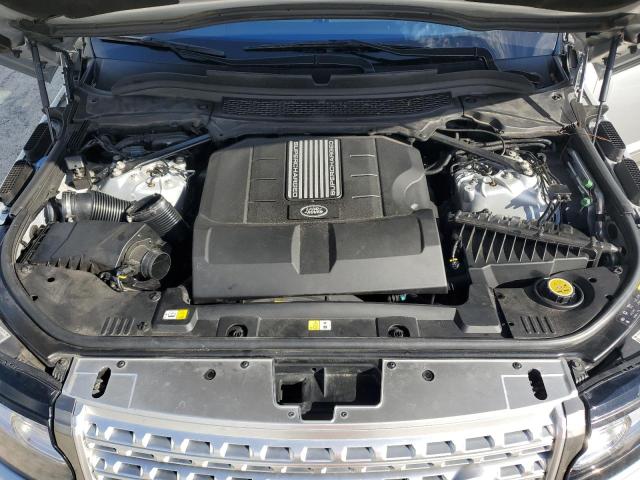 SALGS2VF9GA268334 - 2016 LAND ROVER RANGE ROVE HSE SILVER photo 12