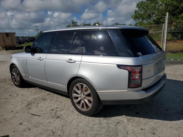 SALGS2VF9GA268334 - 2016 LAND ROVER RANGE ROVE HSE SILVER photo 2