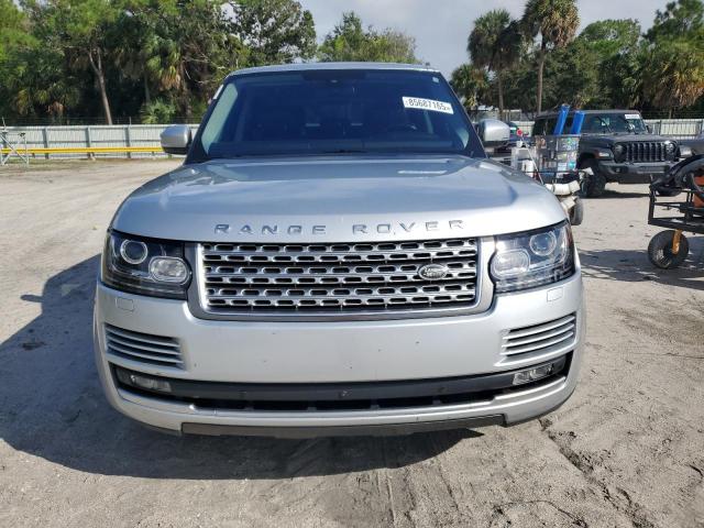 SALGS2VF9GA268334 - 2016 LAND ROVER RANGE ROVE HSE SILVER photo 5