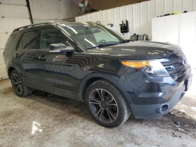 1FM5K8GT3FGA05882 - 2015 FORD EXPLORER SPORT BLACK photo 4