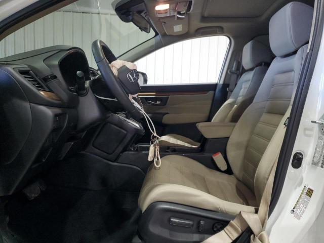 7FARW2H57ME028827 - 2021 HONDA CR-V EX WHITE photo 7