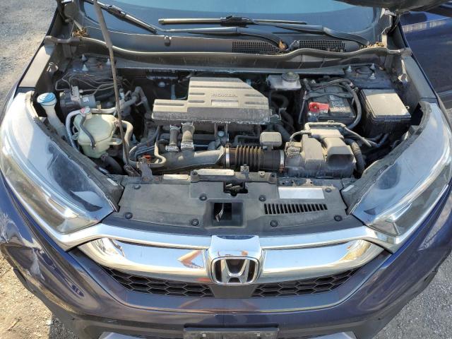 2HKRW2H56KH110378 - 2019 HONDA CR-V EX BLUE photo 12