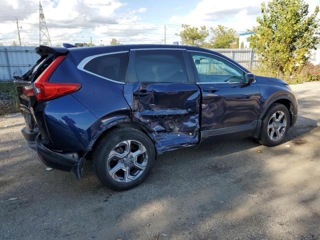 2HKRW2H56KH110378 - 2019 HONDA CR-V EX BLUE photo 3
