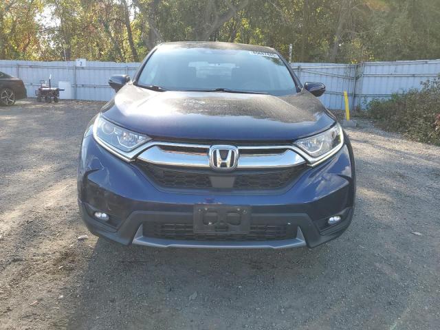 2HKRW2H56KH110378 - 2019 HONDA CR-V EX BLUE photo 5