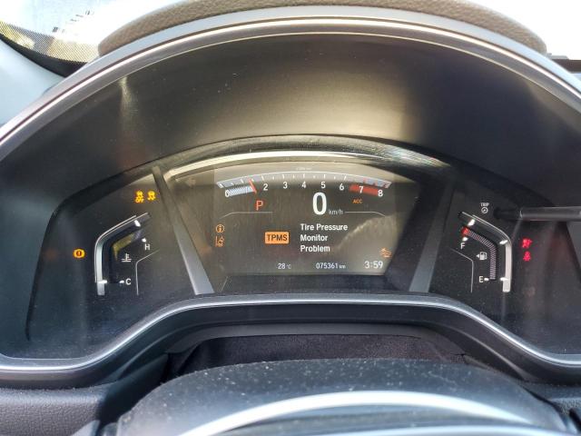 2HKRW2H56KH110378 - 2019 HONDA CR-V EX BLUE photo 9