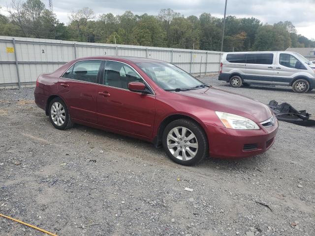 1HGCM66536A065517 - 2006 HONDA ACCORD EX RED photo 4