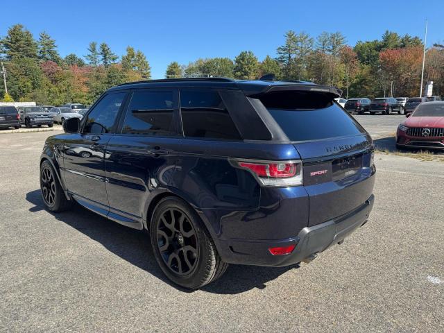 SALWV2FE3HA142612 - 2017 LAND ROVER RANGE ROVE AUTOBIOGRAPHY BLUE photo 3