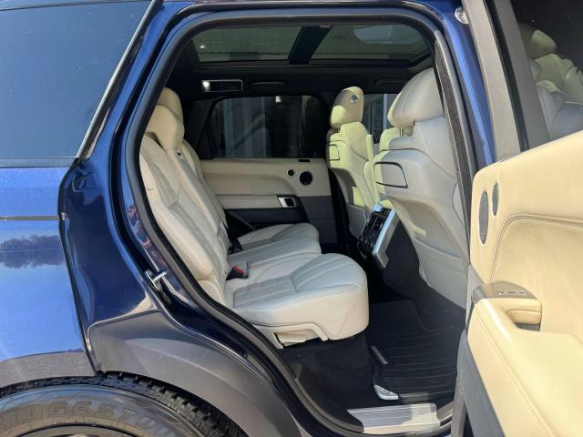 SALWV2FE3HA142612 - 2017 LAND ROVER RANGE ROVE AUTOBIOGRAPHY BLUE photo 6