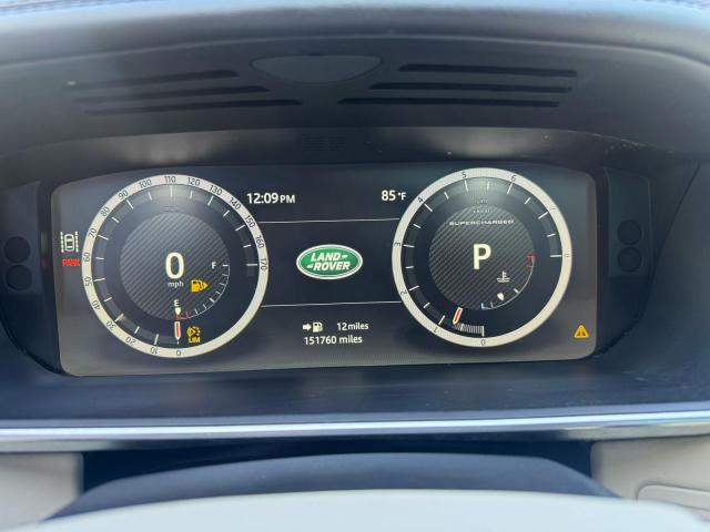 SALWV2FE3HA142612 - 2017 LAND ROVER RANGE ROVE AUTOBIOGRAPHY BLUE photo 9