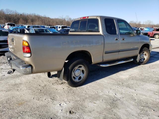 5TBRN34154S439493 - 2004 TOYOTA TUNDRA ACCESS CAB SR5 BROWN photo 3