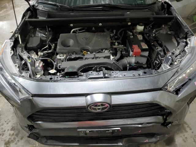 JTMG1RFV9LD068894 - 2020 TOYOTA RAV4 LE GRAY photo 12