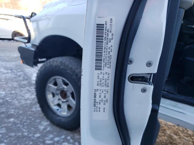 3D73Y3CL5AG113944 - 2010 DODGE RAM 3500 WHITE photo 12