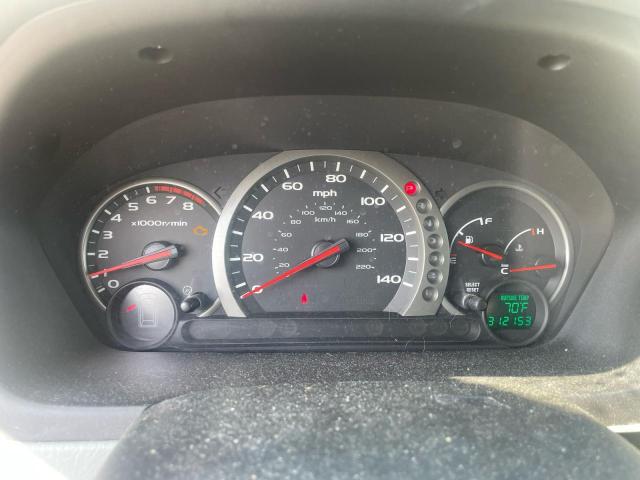 5FNYF18655B023170 - 2005 HONDA PILOT EXL WHITE photo 8