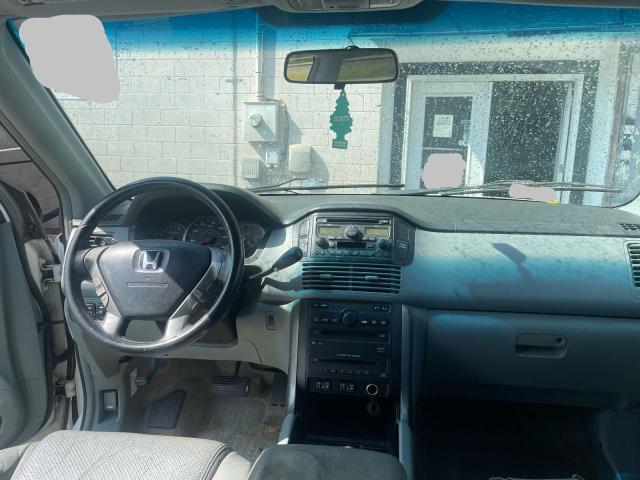 5FNYF18655B023170 - 2005 HONDA PILOT EXL WHITE photo 9