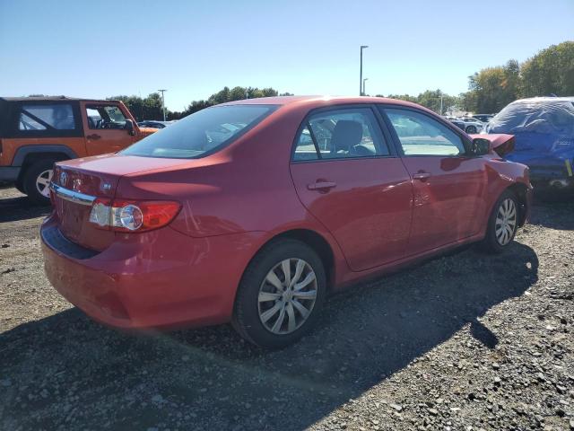 2T1BU4EE7CC814570 - 2012 TOYOTA COROLLA BASE RED photo 3