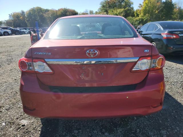 2T1BU4EE7CC814570 - 2012 TOYOTA COROLLA BASE RED photo 6