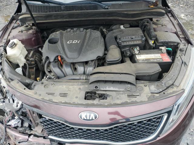 5XXGN4A71FG442778 - 2015 KIA OPTIMA EX BURGUNDY photo 11
