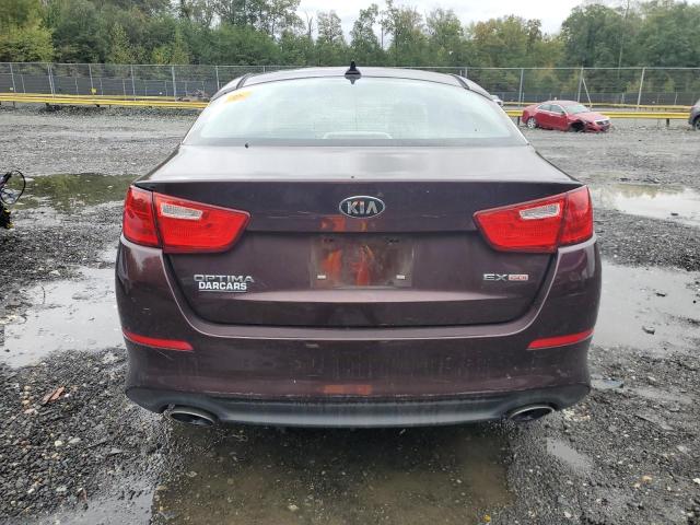 5XXGN4A71FG442778 - 2015 KIA OPTIMA EX BURGUNDY photo 6