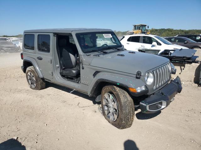 1C4HJXEG1PW570868 - 2023 JEEP WRANGLER SAHARA SILVER photo 4