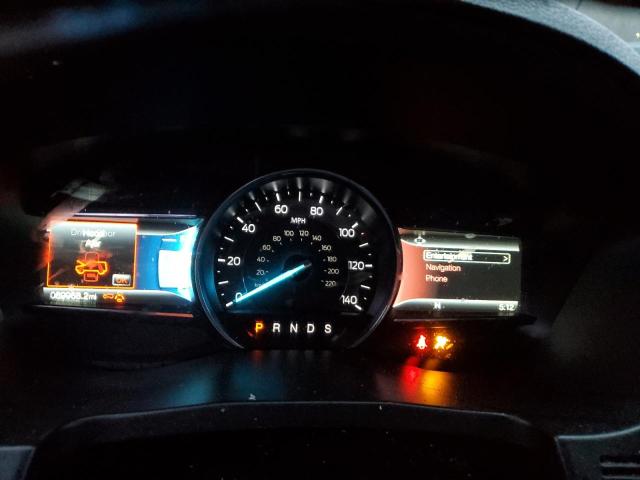 1FM5K8GT2JGA65421 - 2018 FORD EXPLORER SPORT Բորդո լուսանկար 9