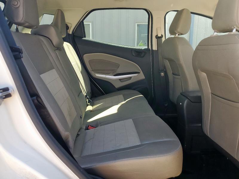 MAJ3P1RE7JC242822 - 2018 FORD ECOSPORT S Biały zdjęcie 10