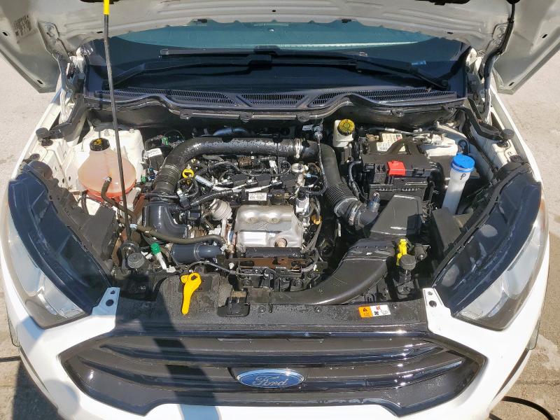 MAJ3P1RE7JC242822 - 2018 FORD ECOSPORT S Biały zdjęcie 11