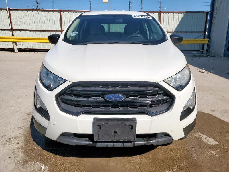 MAJ3P1RE7JC242822 - 2018 FORD ECOSPORT S Biały zdjęcie 5