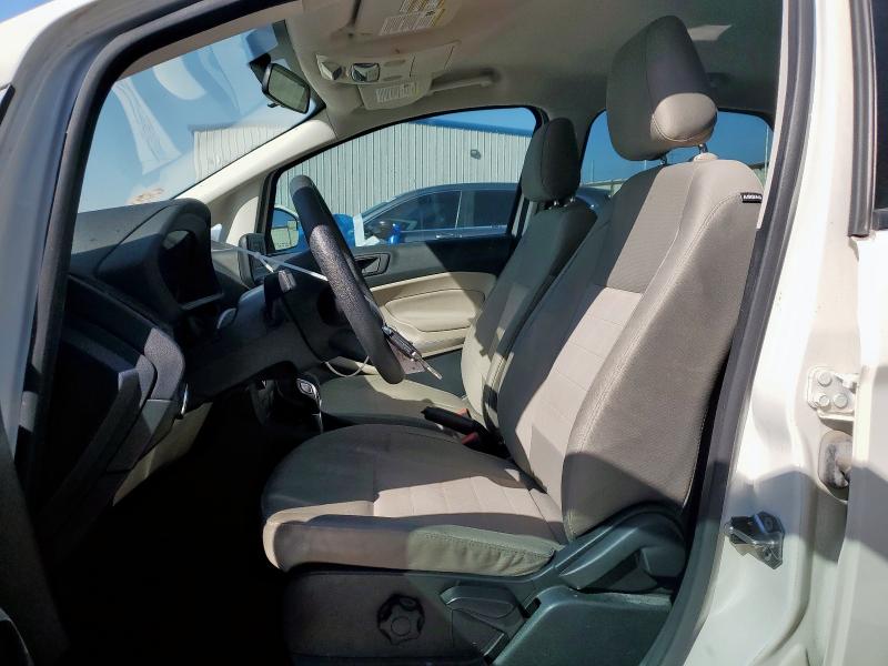 MAJ3P1RE7JC242822 - 2018 FORD ECOSPORT S Biały zdjęcie 7