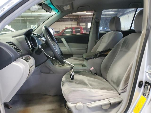 JTEDS41A282058634 - 2008 TOYOTA HIGHLANDER SILVER photo 7
