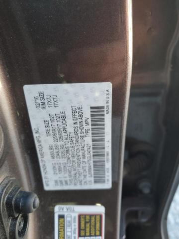 5J6RM4H75GL047421 - 2016 HONDA CR-V EXL Brun photo 13