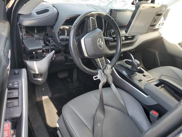 5TDGZRAH2MS038054 - 2021 TOYOTA HIGHLANDER XLE ლურჯი ფოტო 8