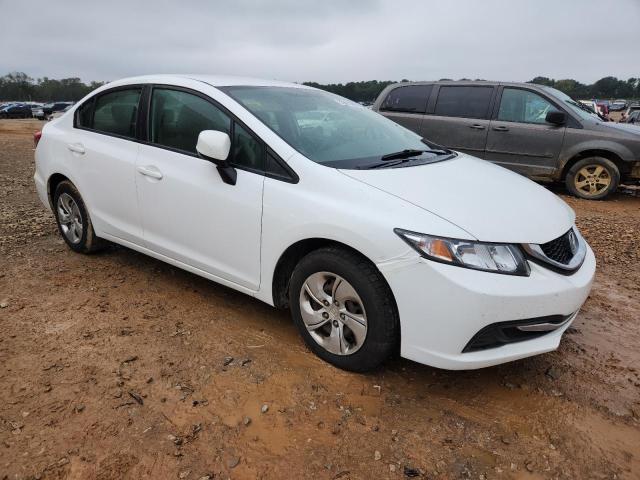 19XFB2F59DE025818 - 2013 HONDA CIVIC LX თეთრი ფოტო 4