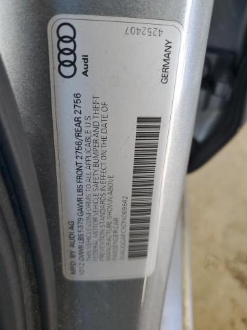 WAUGGAFCXDN069642 - 2013 AUDI A6 PREMIUM PLUS Gümüş foto 12