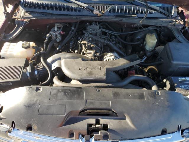 1GCEC14T52Z202824 - 2002 CHEVROLET SILVERADO C1500 MAROON photo 11