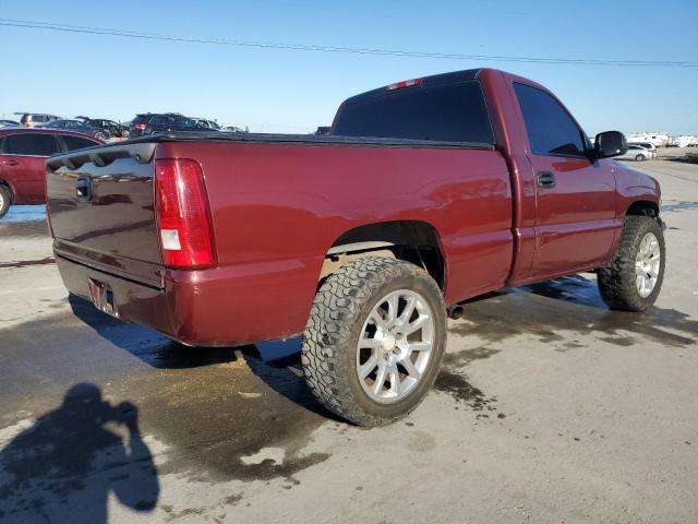 1GCEC14T52Z202824 - 2002 CHEVROLET SILVERADO C1500 MAROON photo 3
