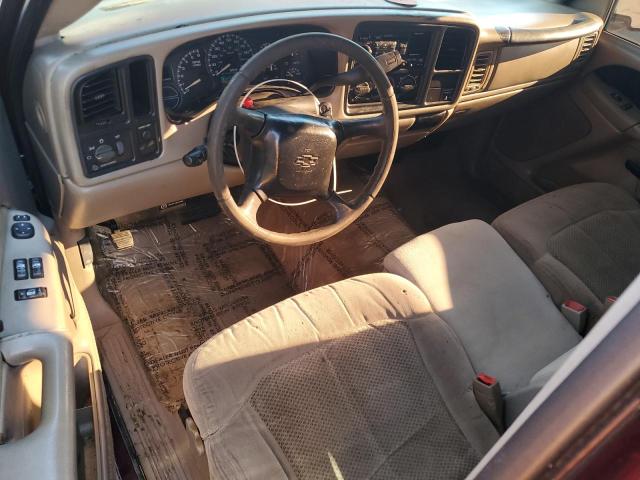 1GCEC14T52Z202824 - 2002 CHEVROLET SILVERADO C1500 MAROON photo 8