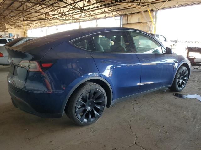 5YJYGDEE3MF151464 - 2021 TESLA MODEL Y BLUE photo 3