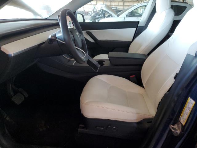 5YJYGDEE3MF151464 - 2021 TESLA MODEL Y BLUE photo 7