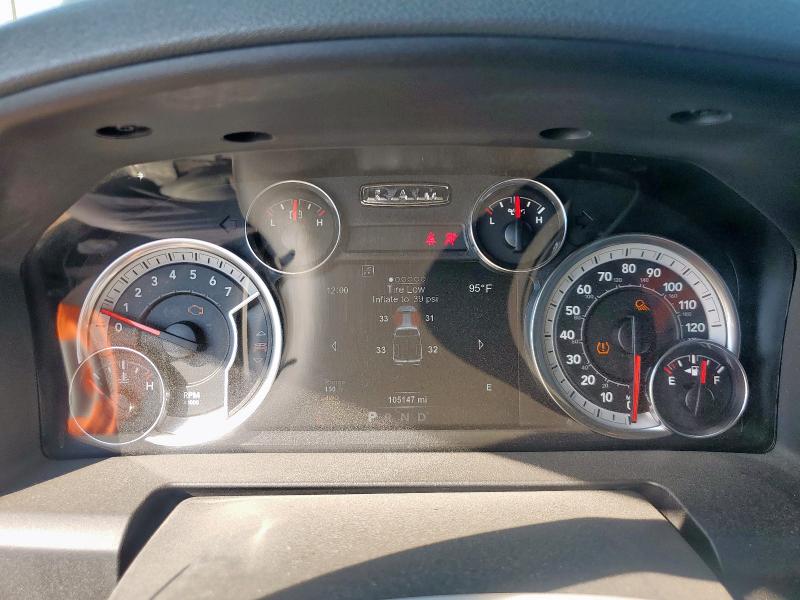 1C6RR7LT9JS142419 - 2018 RAM 1500 SLT Қара фото 9