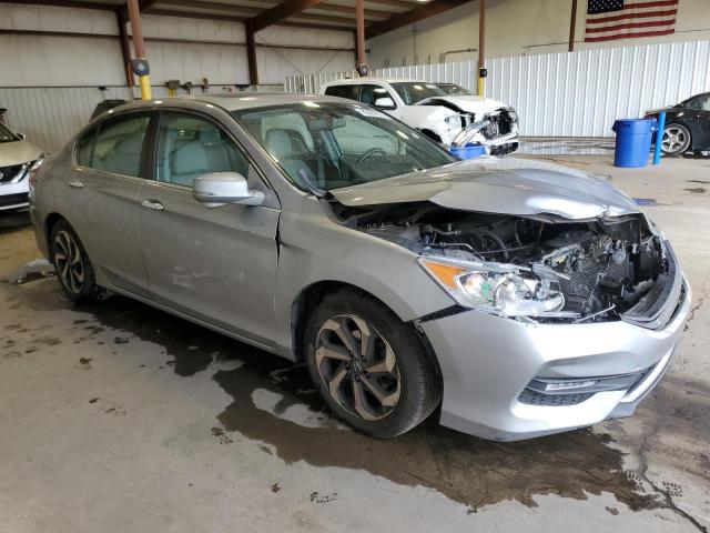 1HGCR2F83GA163906 - 2016 HONDA ACCORD EXL SILVER photo 4