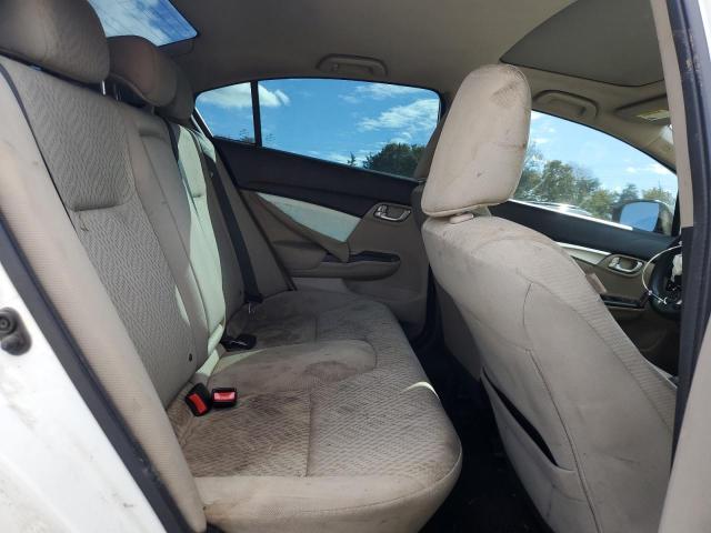 2HGFB2F83EH526818 - 2014 HONDA CIVIC EX WHITE photo 10