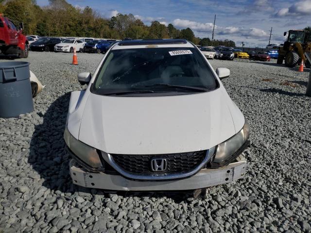 2HGFB2F83EH526818 - 2014 HONDA CIVIC EX WHITE photo 5