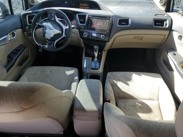 2HGFB2F83EH526818 - 2014 HONDA CIVIC EX WHITE photo 8