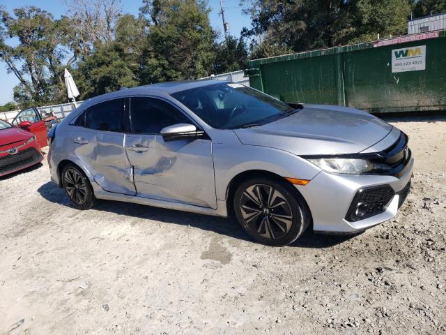 SHHFK7H71JU214379 - 2018 HONDA CIVIC EXL 银色 照片 4