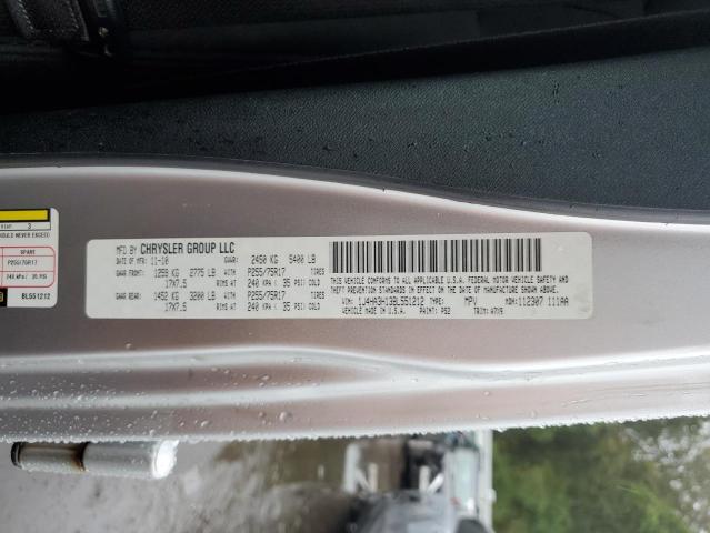 1J4HA3H13BL551212 - 2011 JEEP WRANGLER U SPORT Silber Foto 12