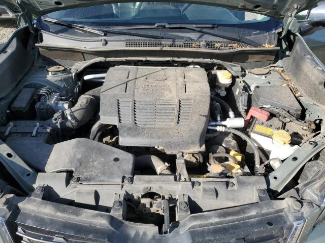 JF2SKAXC6MH506319 - 2021 SUBARU FORESTER TOURING GREEN photo 11