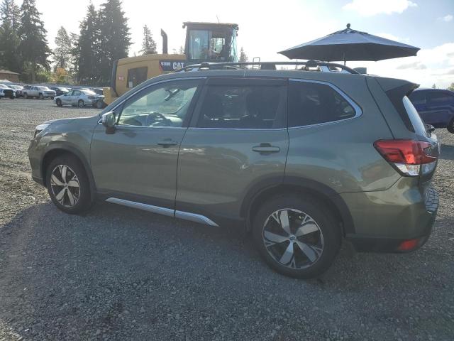 JF2SKAXC6MH506319 - 2021 SUBARU FORESTER TOURING GREEN photo 2