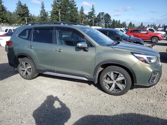 JF2SKAXC6MH506319 - 2021 SUBARU FORESTER TOURING GREEN photo 4